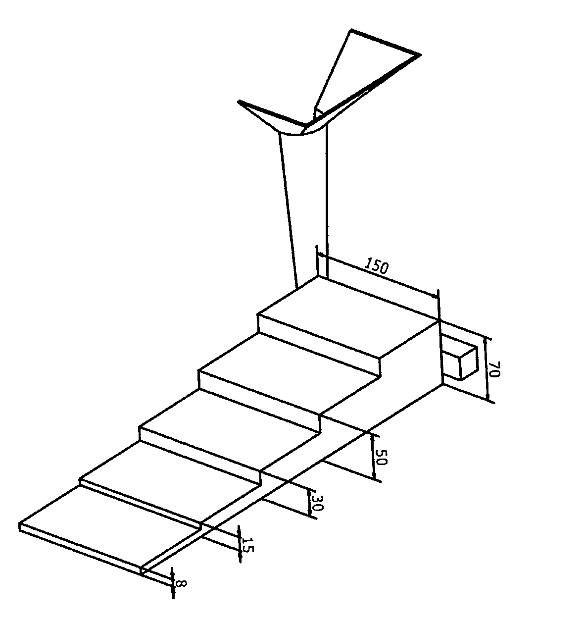 A method of analysing an iron melt