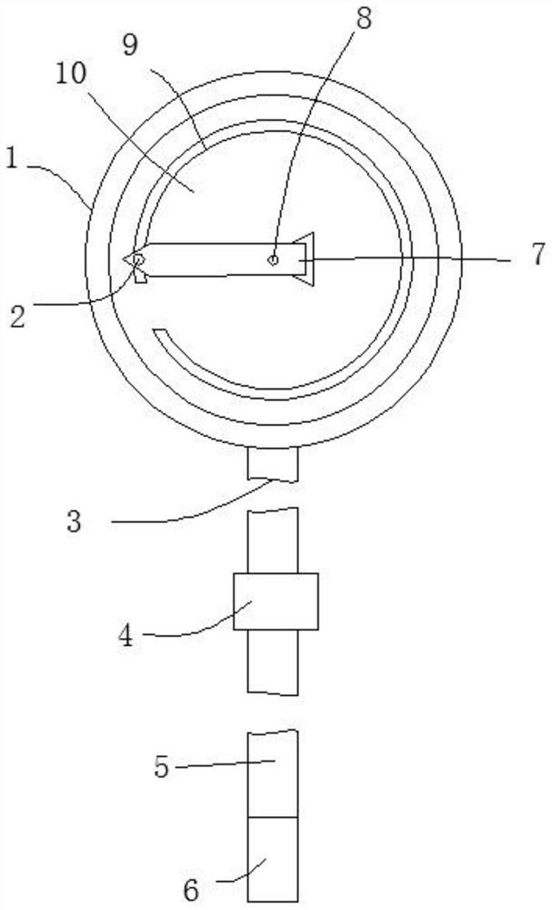 High-temperature-resistant temperature sensor