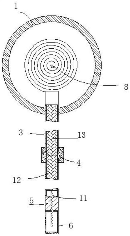 High-temperature-resistant temperature sensor