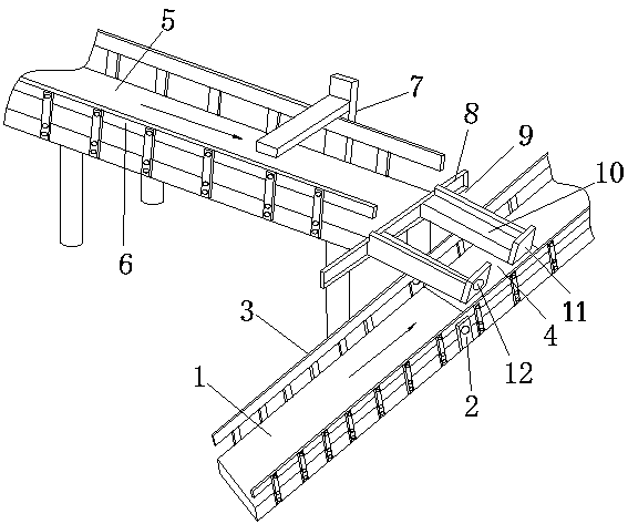 Automatic bucket cover installing production line