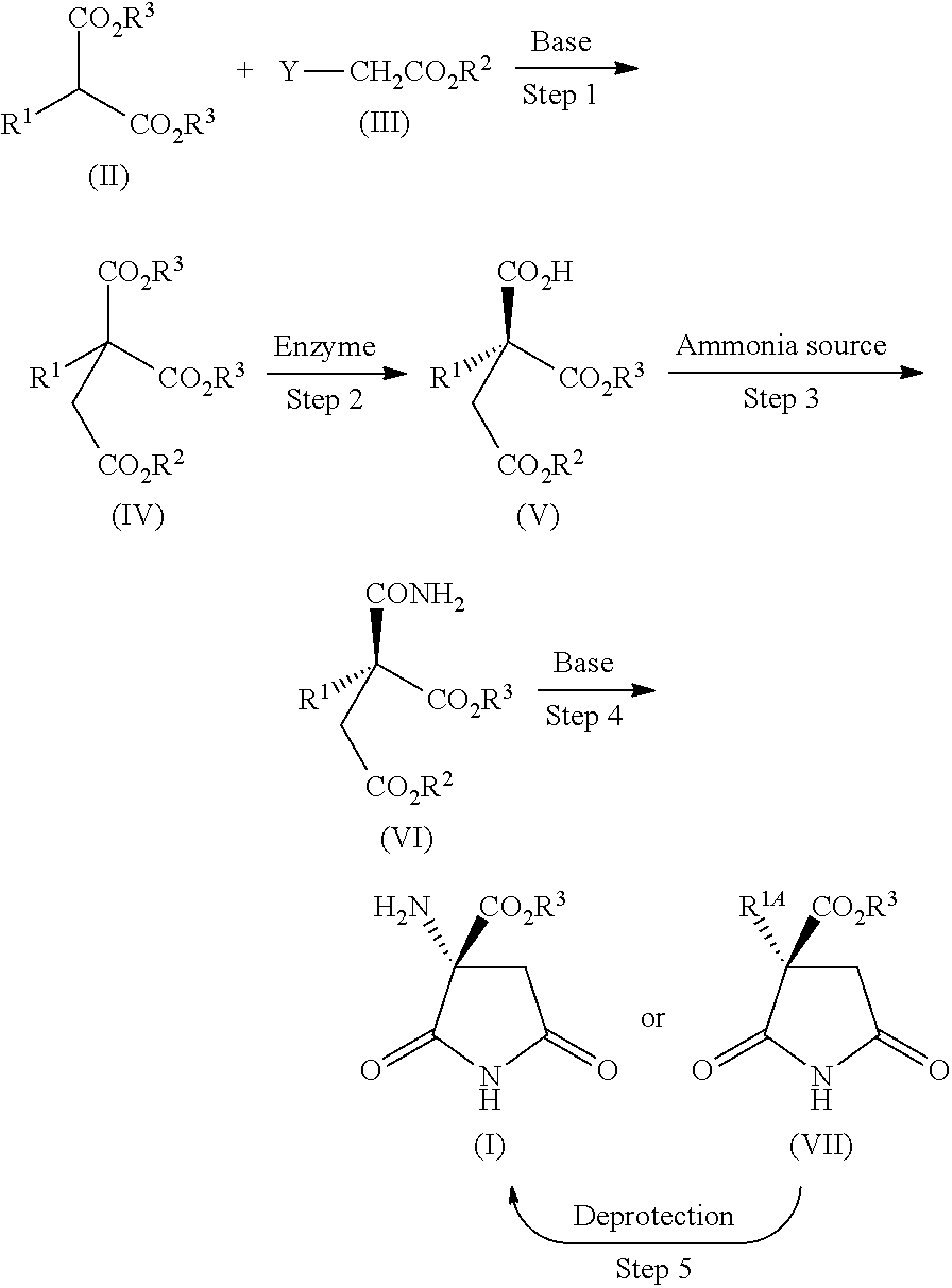 Process for producing optically active succinimide derivatives and intermediates thereof