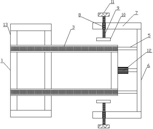 Clamp rapid switching trolley