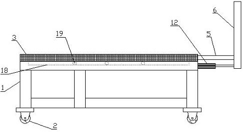 Clamp rapid switching trolley