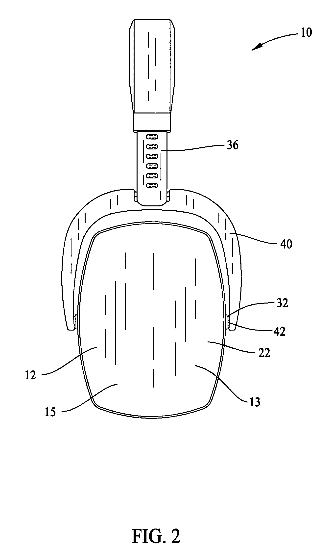 Ambient noise isolation audio headphones having a layered dampening structure