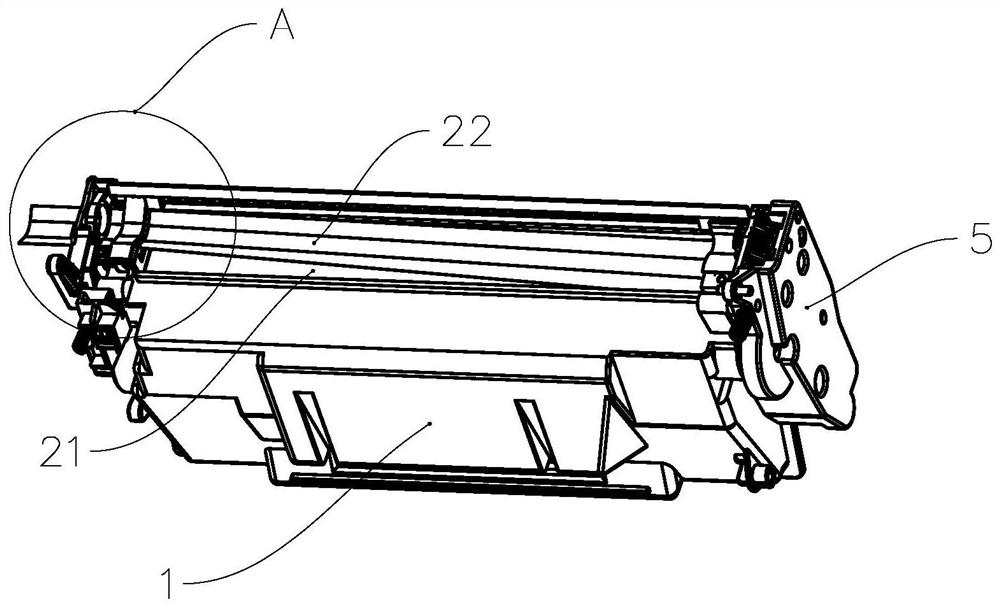 Sealing assembly for toner cartridge, toner cartridge and recycling method thereof