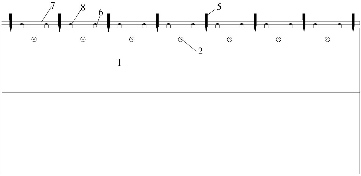 Method for lifting railway roadbed with settlement diseases