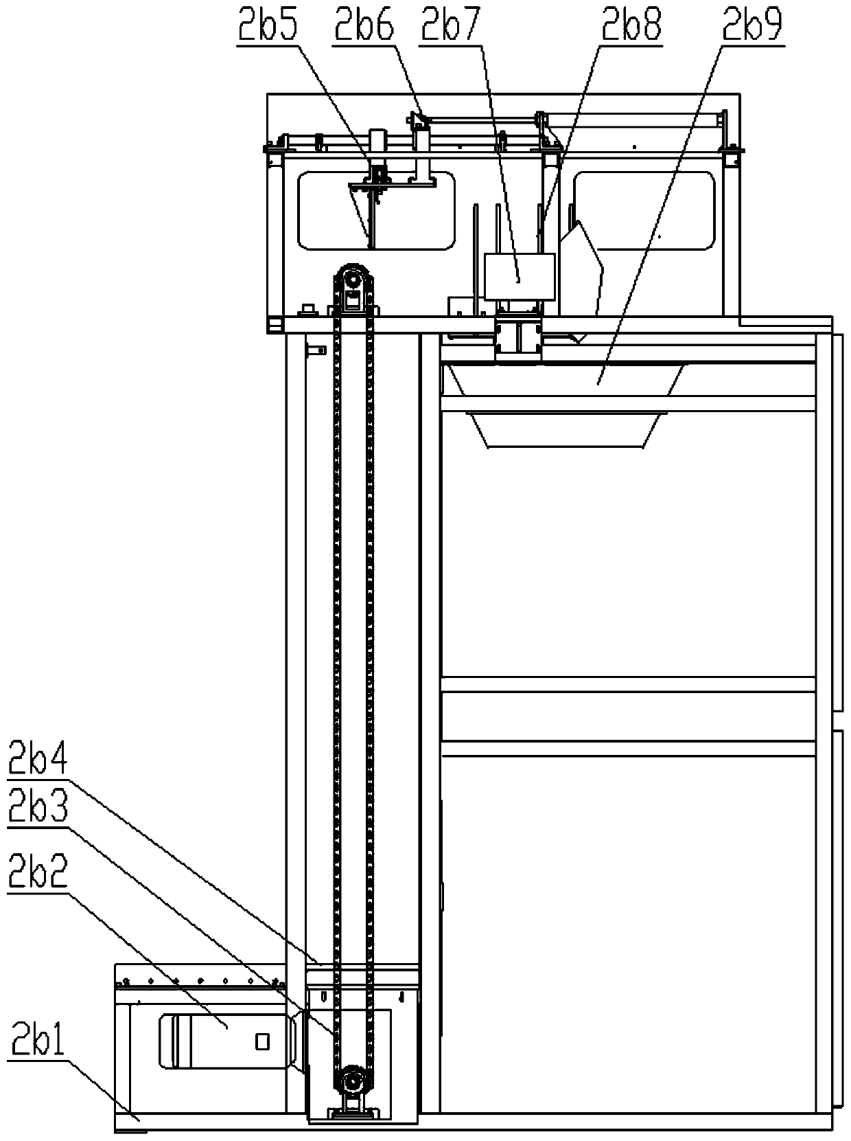 A semi-automatic production line for hot pressing and forming of passenger car brake pads