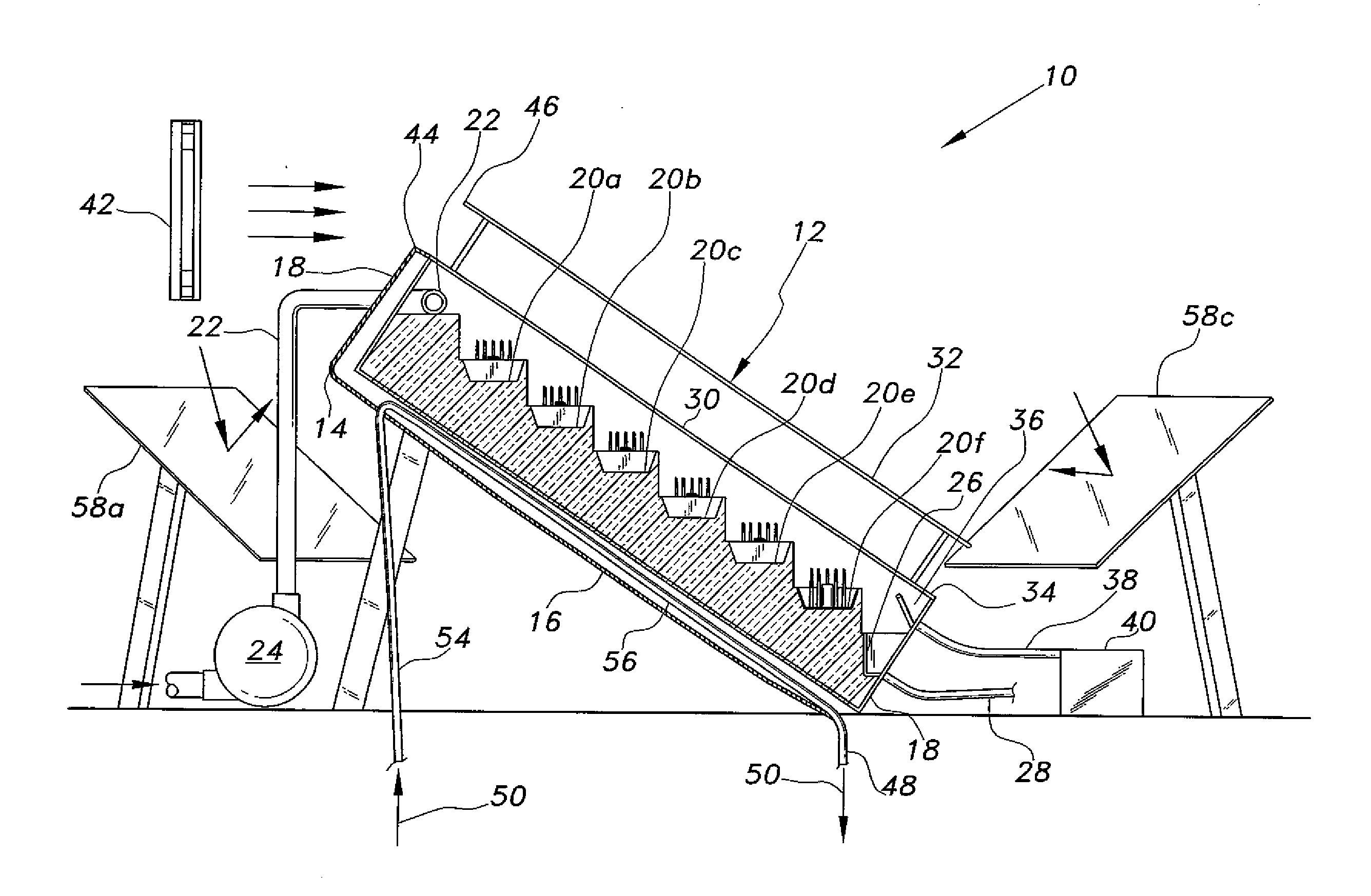 Water desalination system using geothermal energy