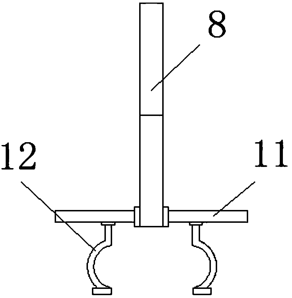 Gantry crane rolling wheel locking device