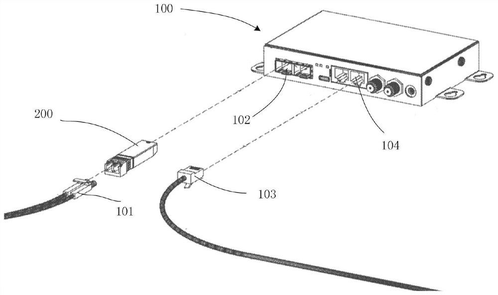 Wavelength recording method and optical module distinguishing method