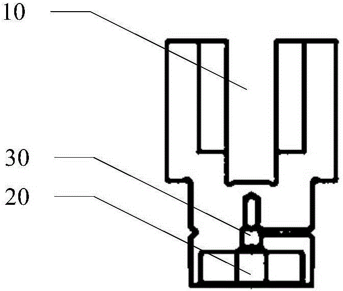 Cold forging process for rotor and reverse hole extrusion die