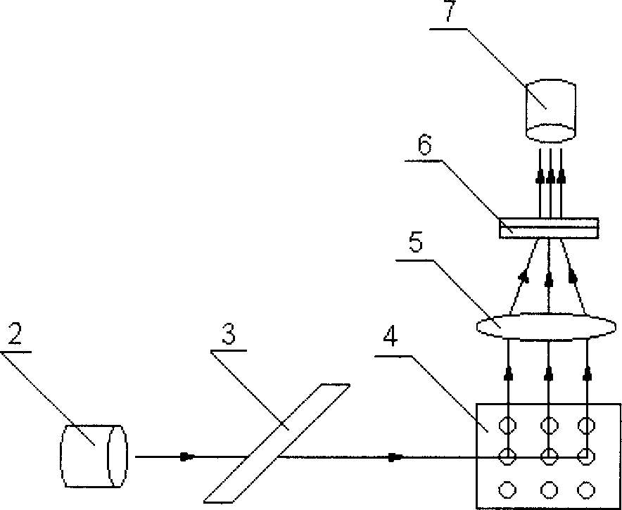 Fluorescence detecting instrument