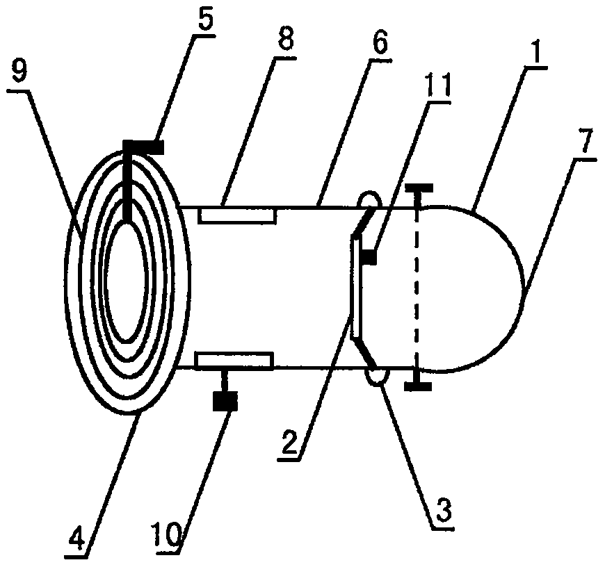 Variable dust collection device based on gap size match