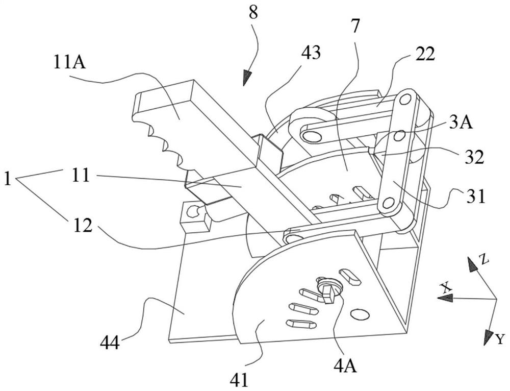 Braking mechanism, braking device and anchoring equipment