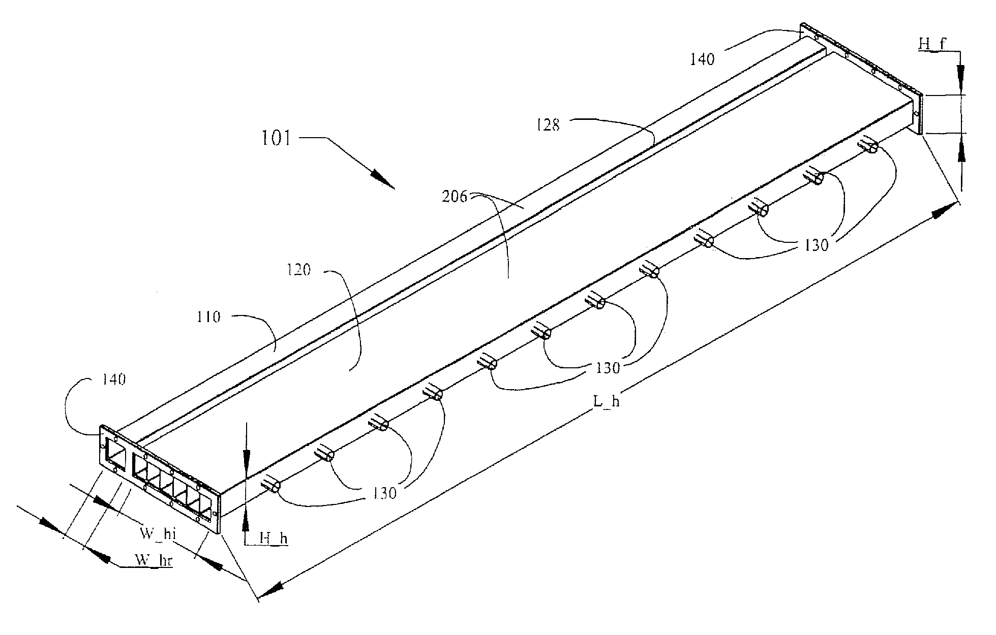 Solar heat pipe heat exchanger