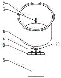 Roller frying furnace