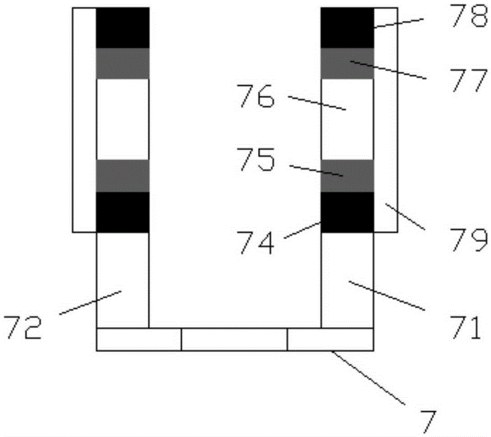 Execution method of plate spraying technology for reducing vibration by using cushion block