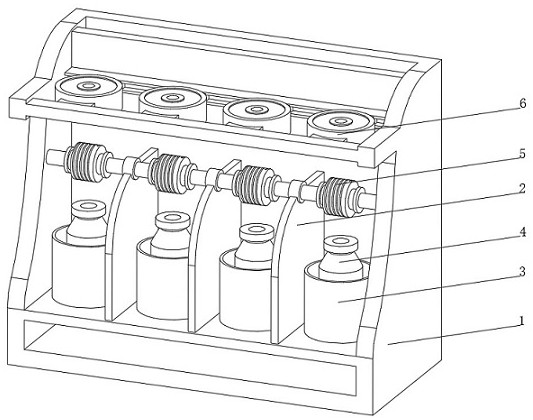 A twisting device of a parallel twisting machine