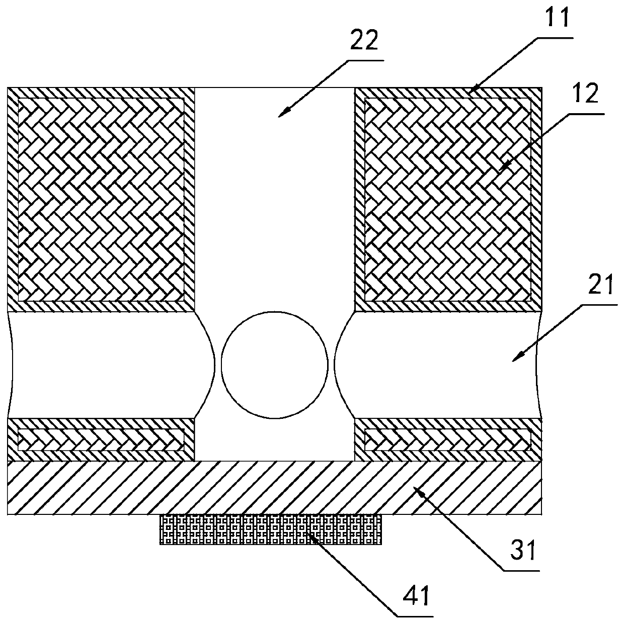 Power-consumption-free heat dissipation device of electronic device