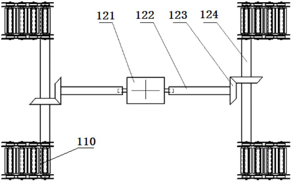 Flat board type changeable simulation road face testing device