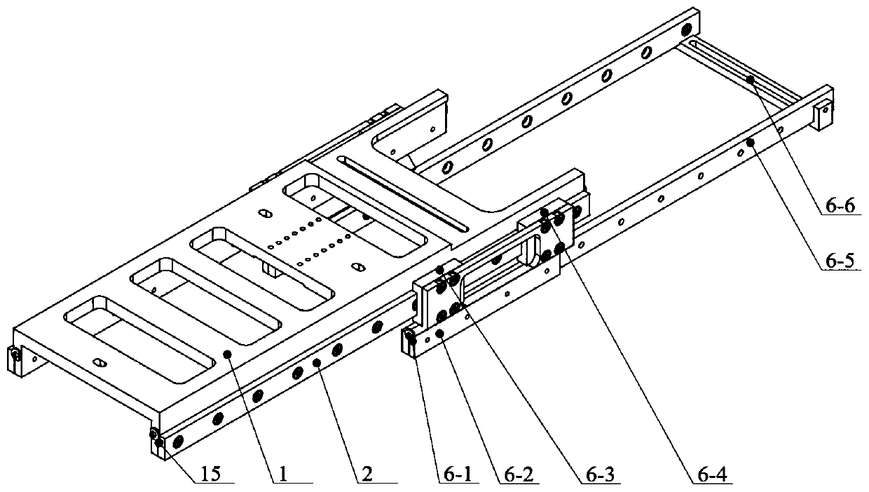 Mechanical laser tracking double-ball-rod instrument