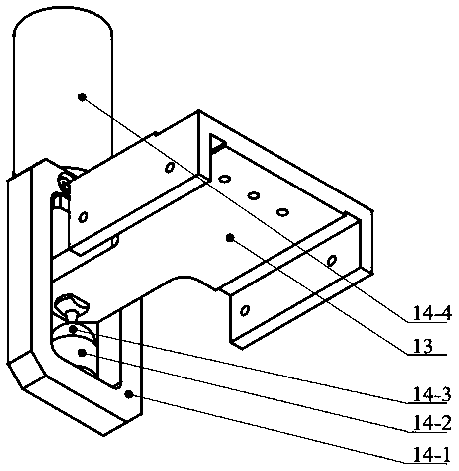 Mechanical laser tracking double-ball-rod instrument