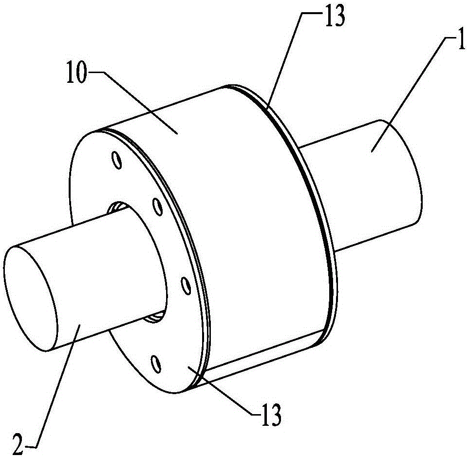 Elastic shaft coupler