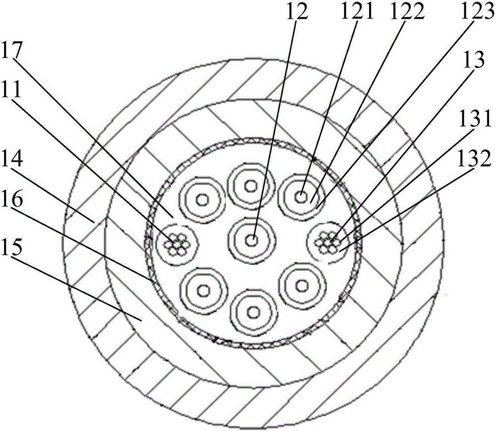 Photoelectric composite cable