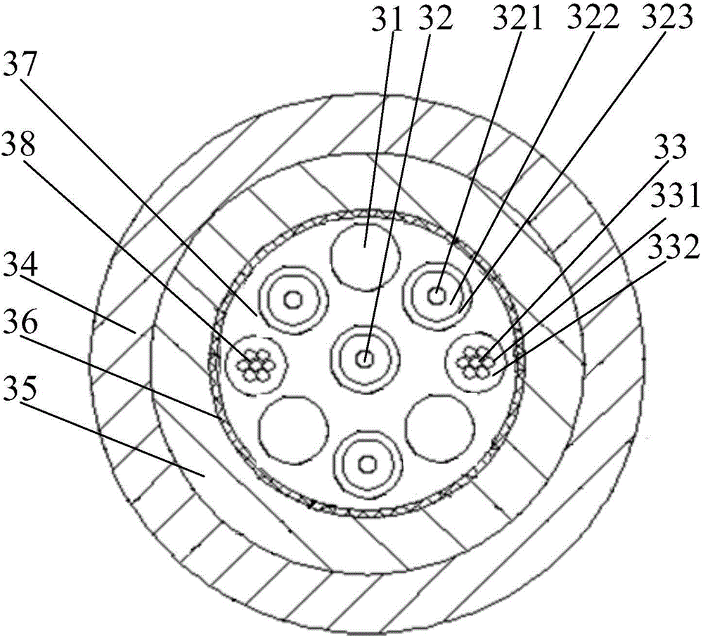 Photoelectric composite cable