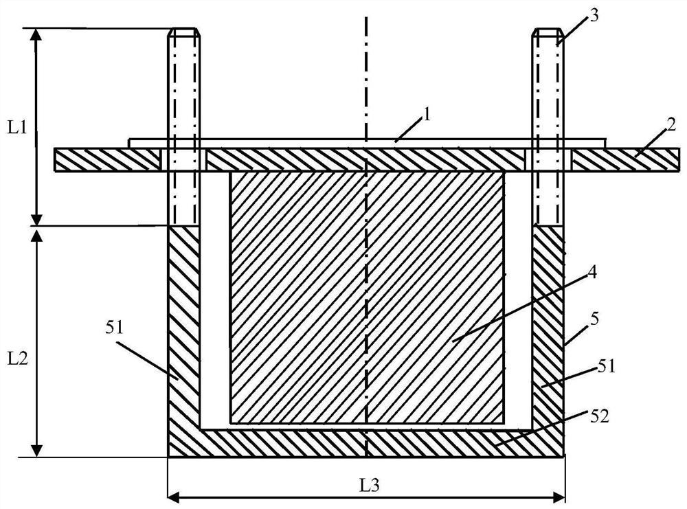 Hanging adjusting device for blast furnace tapping machine and using method