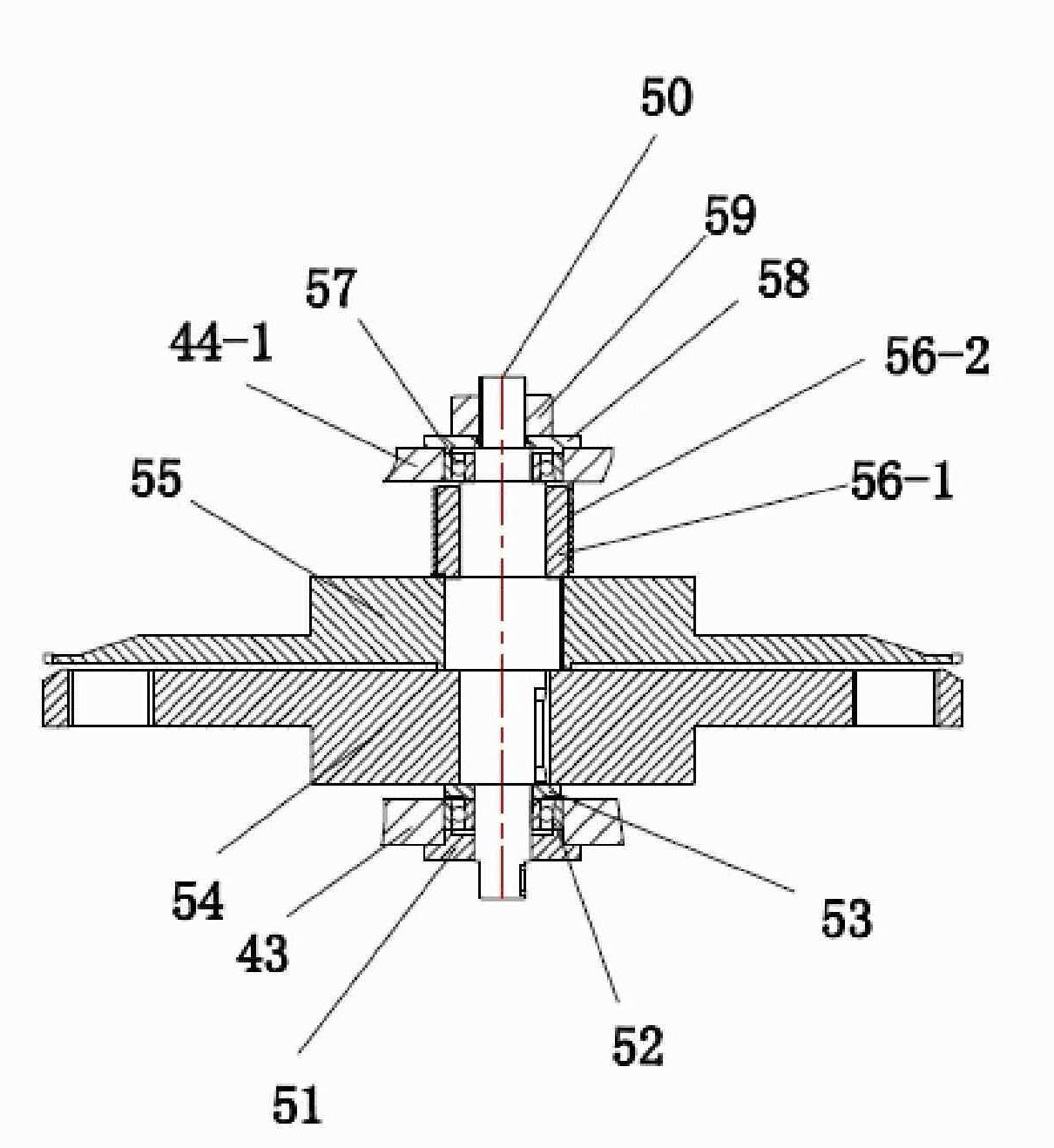 Device for separating element device on the circuit board from circuit board matrix