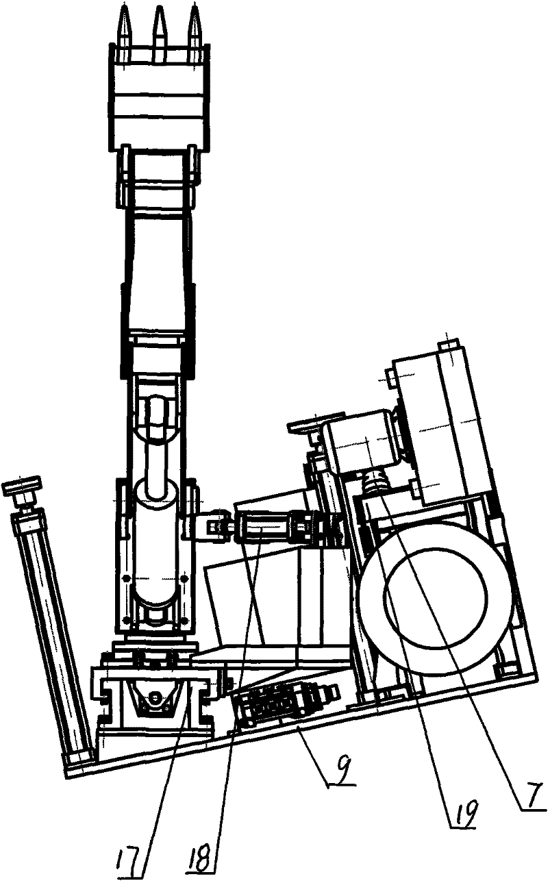 Coal digging machine