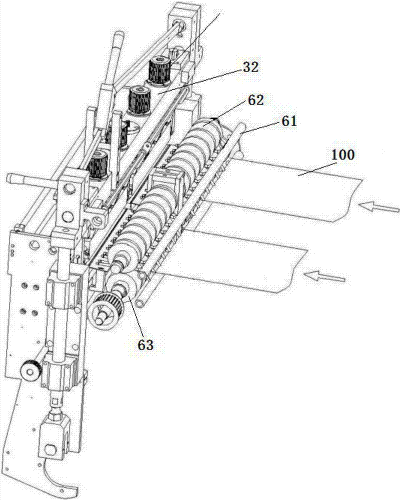 Cutting device for steel plate