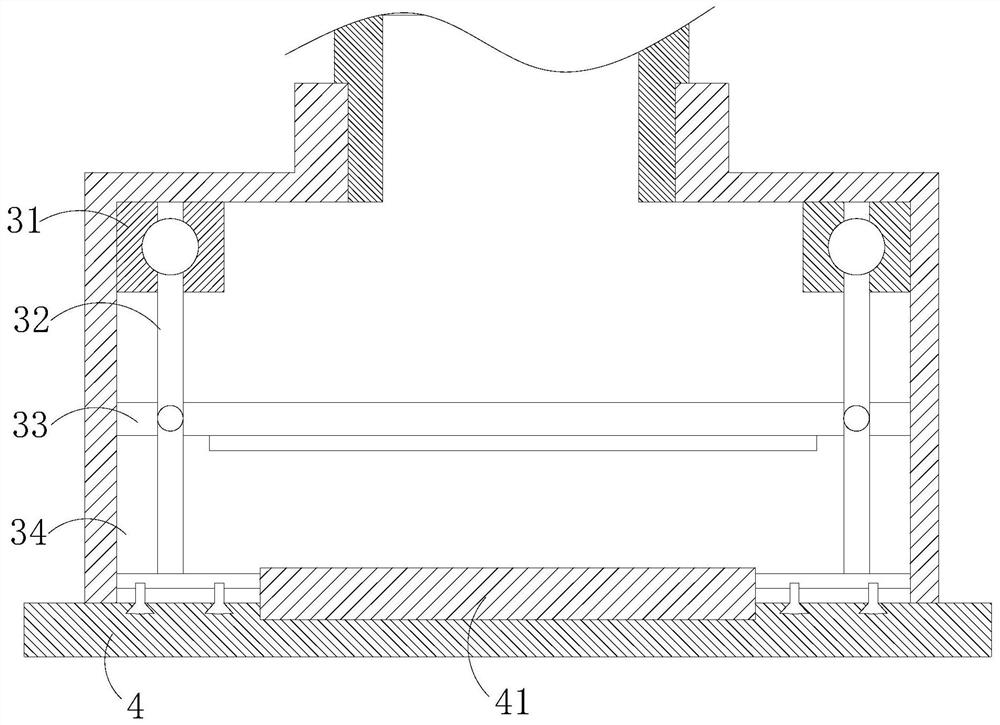 A bag sewing processing equipment corresponding to the positioning configuration of shoulder straps