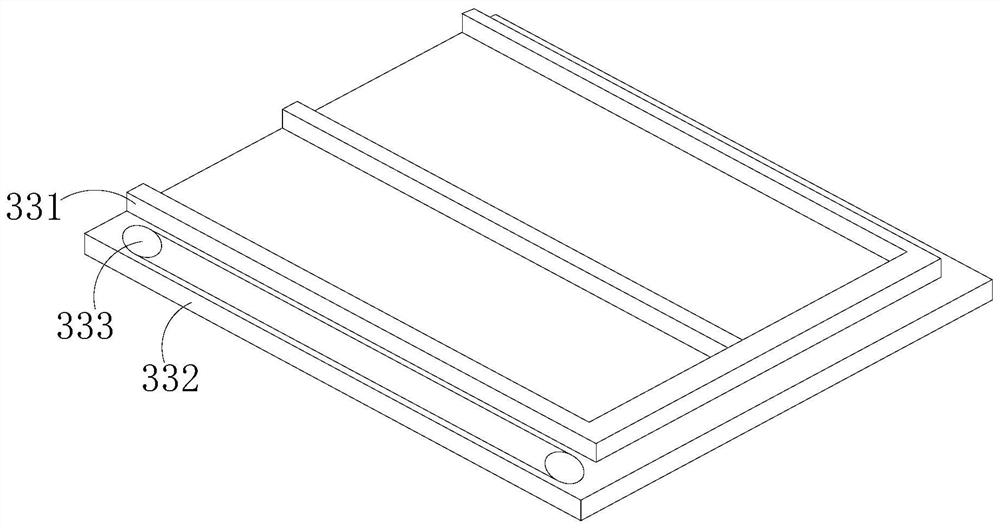 A bag sewing processing equipment corresponding to the positioning configuration of shoulder straps