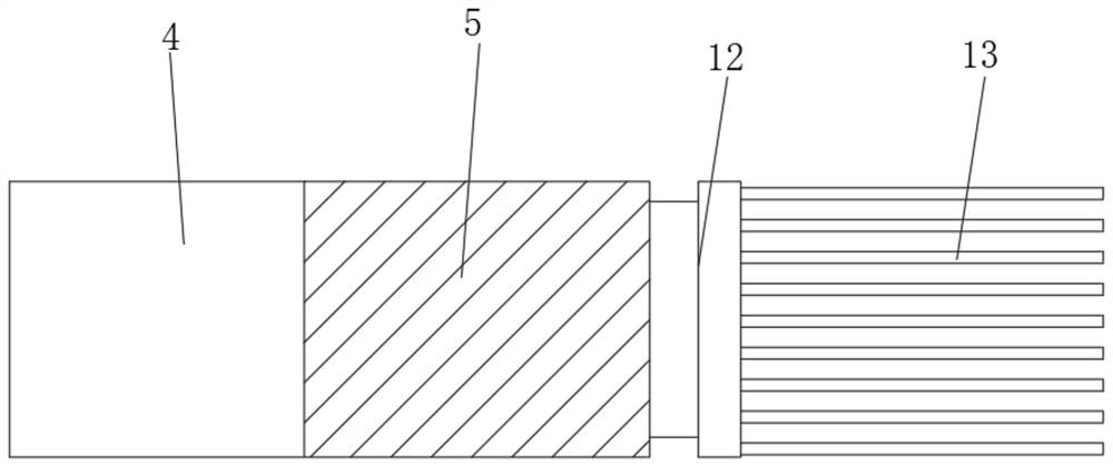 Safe cigarette filter tip for assisting smoking cessation and realizing active driving filtration