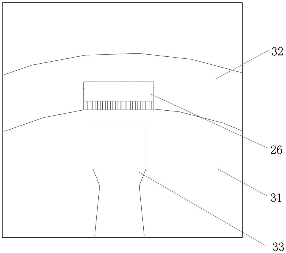 EUV radiation source generating device for photoetching machine