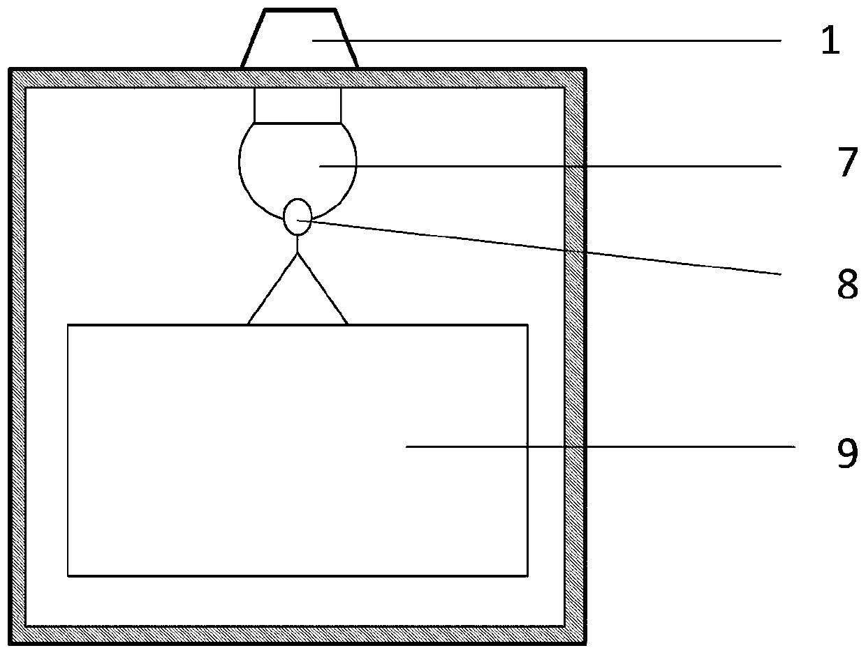 Intelligent storage device for express delivery of unmanned aerial vehicle