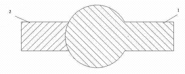 Dielectric Al/CuO composite film energetic electric ignition bridge and ignition bridge array