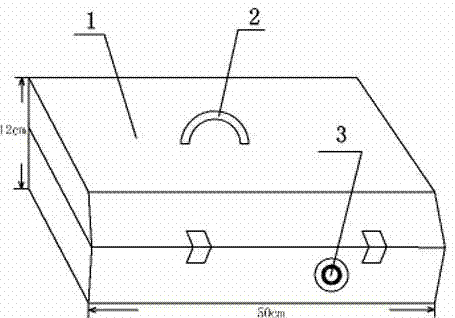 Intelligent operation tool box for switch cabinet of 10kV central handcart