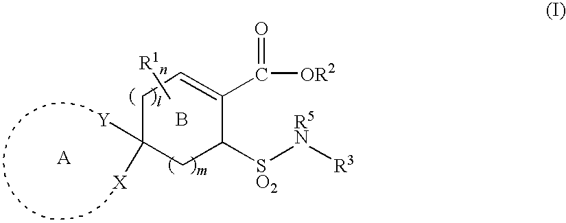 Substituted cycloalkene derivative