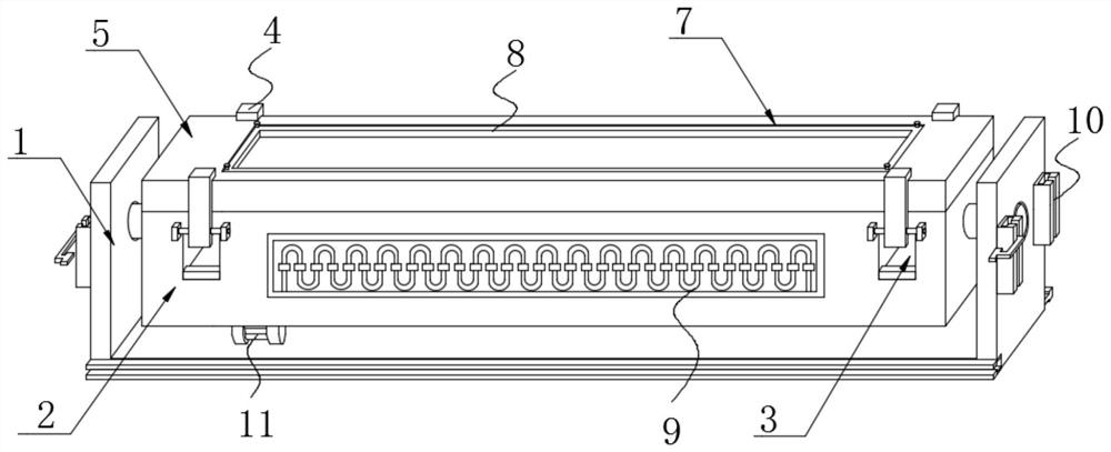 A packaging structure for uvled lamps