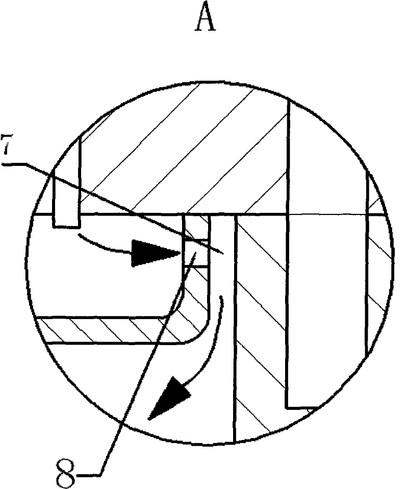 Pressure-bearing device with cooling function for supercritical water treatment