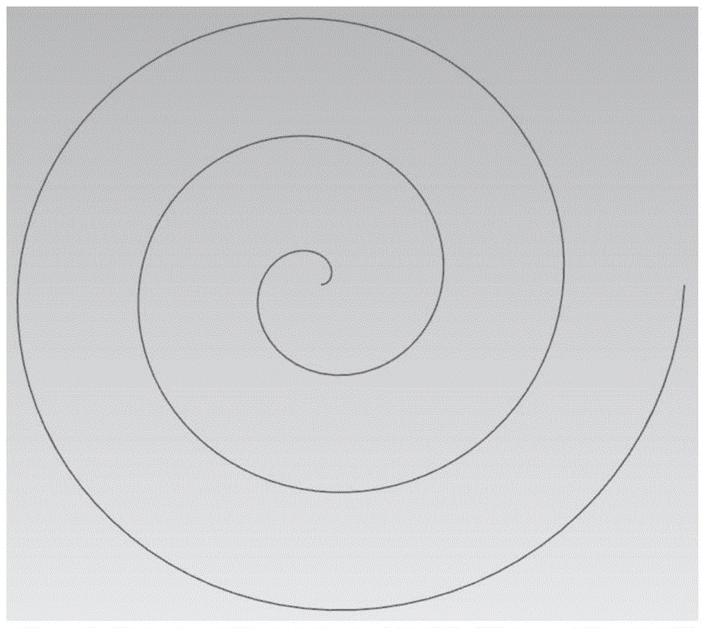 Horizontal-shaft tidal turbine with linkage spiral vanes