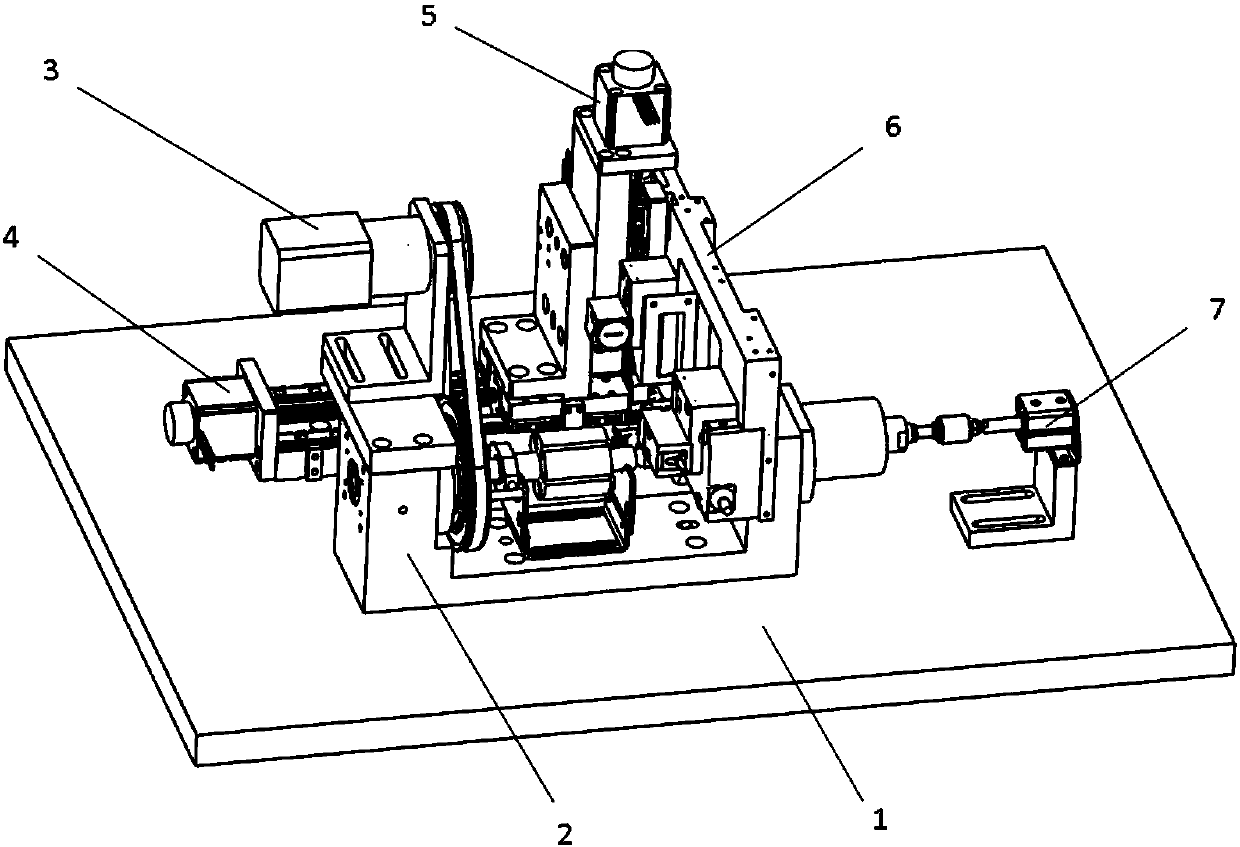 Rotary-shaft diameter and end-surface circular runout non-contact detection device