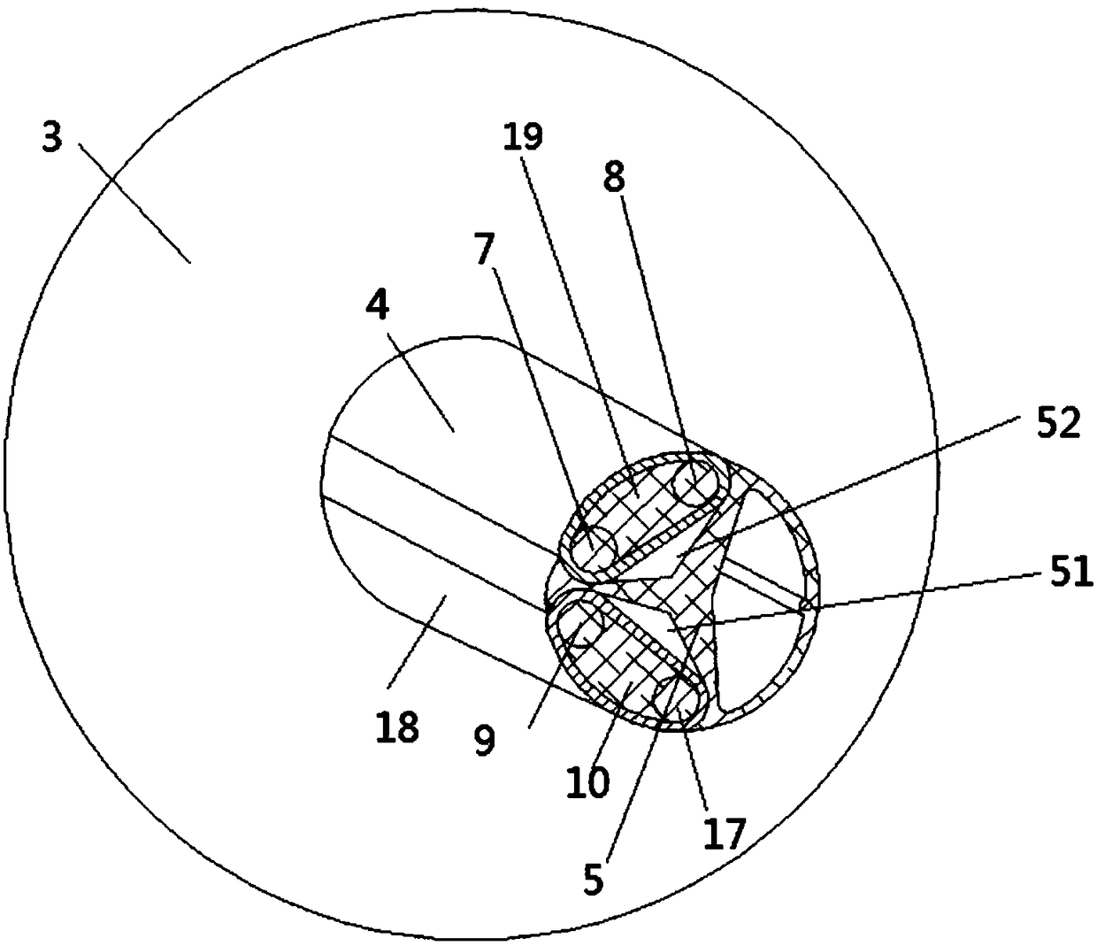 A Cylindrical Traveling Wave Spoiler Drag and Vibration Reduction Device