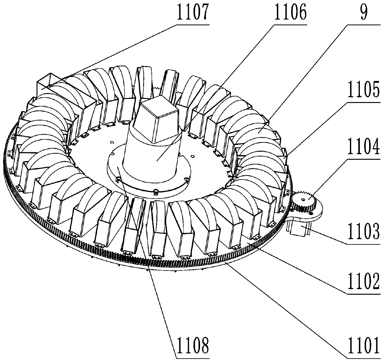 Feeding device for metal nano-powder production