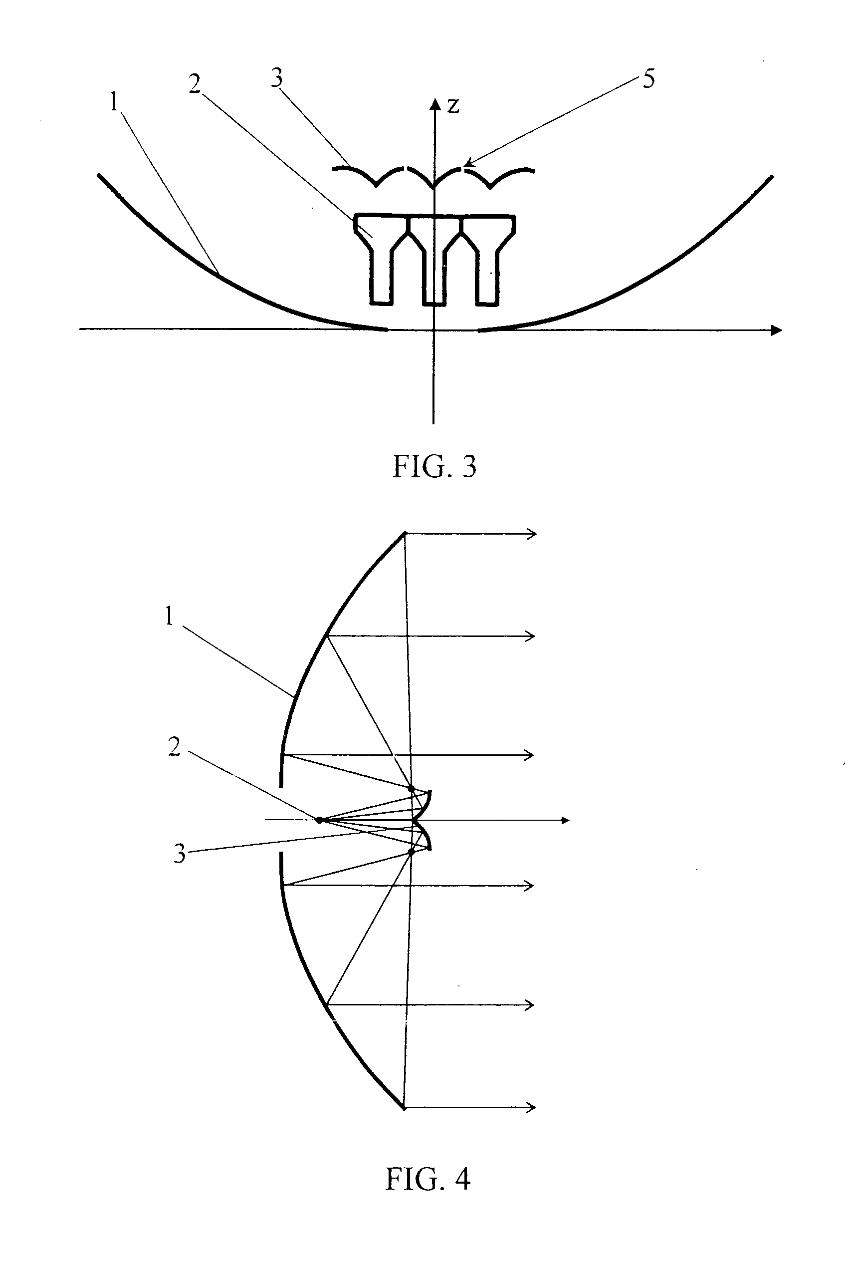 Compact multibeam reflector antenna