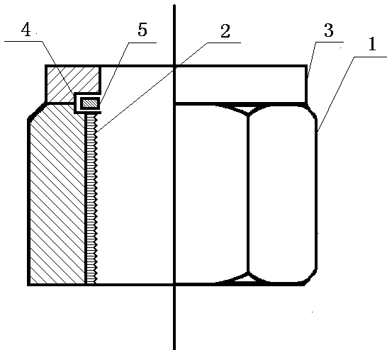 High-strength locking nut