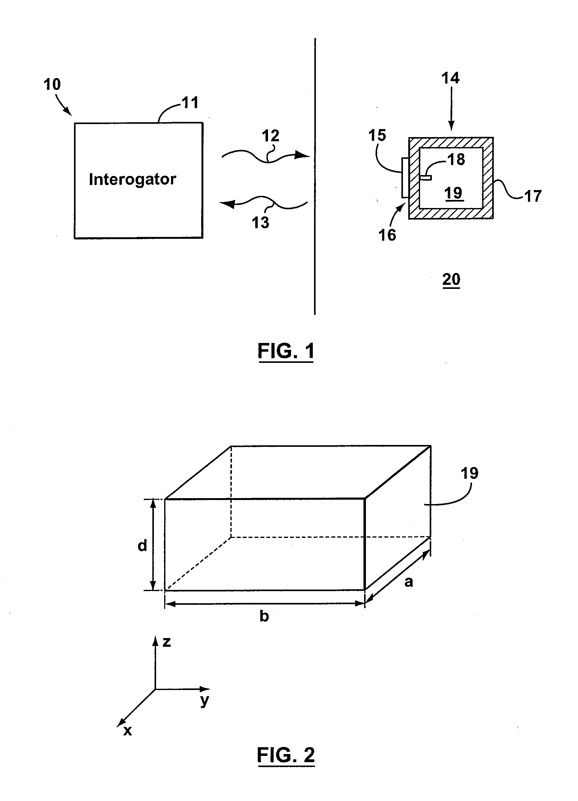 Sensing system based on multiple resonant electromagnetic cavities